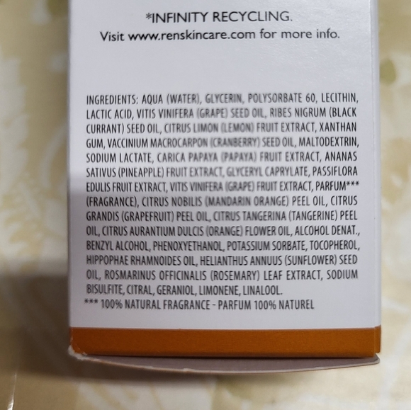 REN Glycol Lactic Radiance Renewal Mask, NIB - Picture 4 of 9